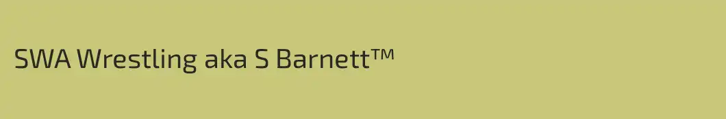 SWA Wrestling aka S Barnett™️